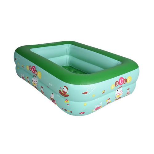 Inflatable Swimming Pool Kiddie Size Rectangular Pool