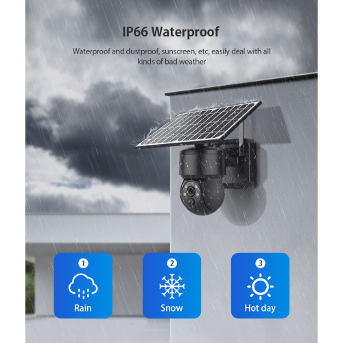 I-solar engaphandle kwe-WiFi Version 4g cctv