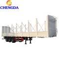 Side wall wood transport Dump Trailer