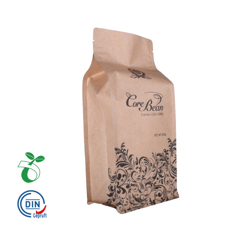 Ekologické kávové tašky s ventilem a zipem