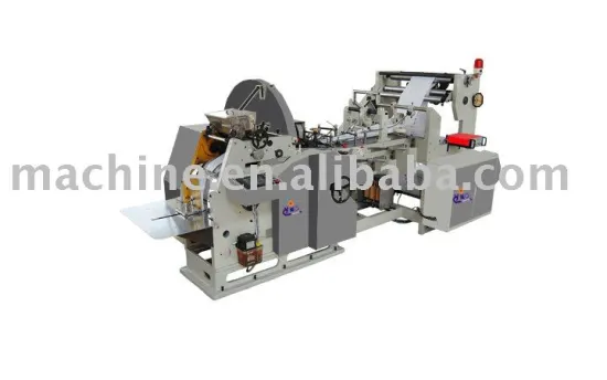 Automatic high speed food paper bag making machine