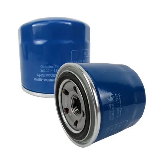 Factory Price Engine Oil Filter for Hyundai and Kia Vehicles: Part Numbers 26300-35505, 26300-35504, 26300-35503
