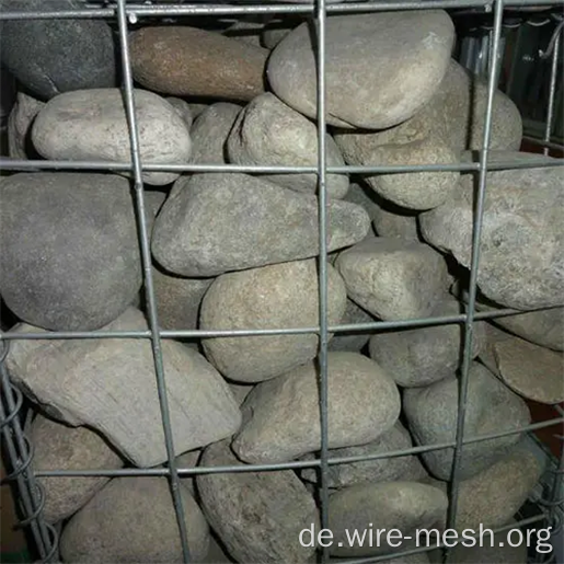 Gabion Stone gefülltes geschweißtes Drahtgitterzauntafel