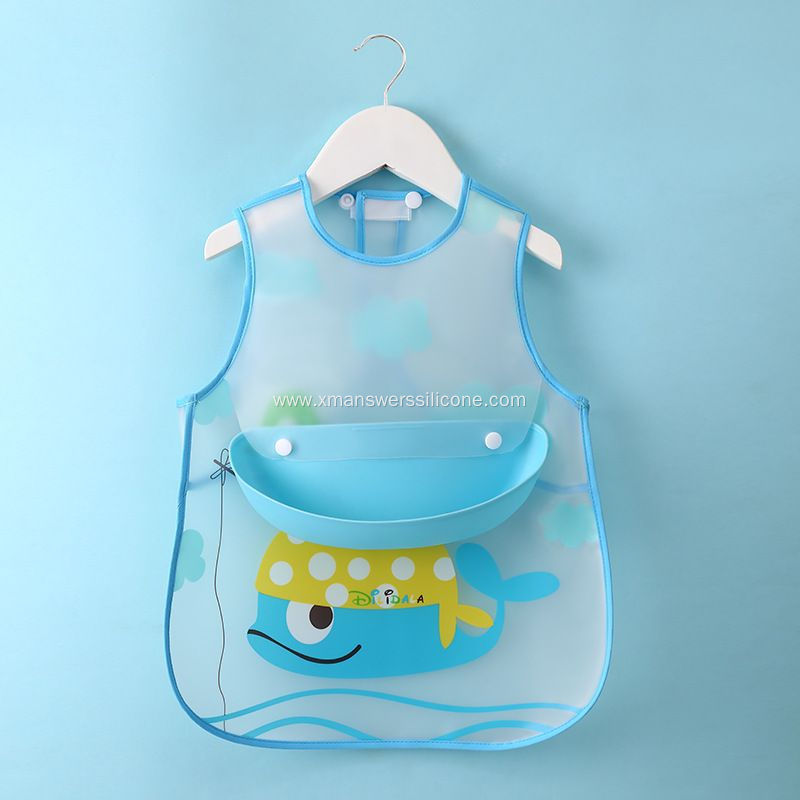 Easy Cleaning Silicone Bibs for Baby/Child/Kids