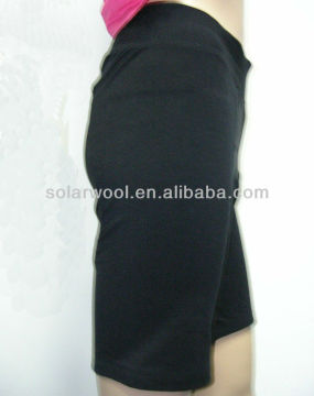 Women's merino wool bike short