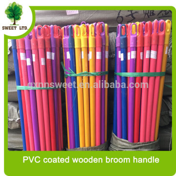 Factory price top popular design PVC coated wooden shovel handle 120*2.2CM