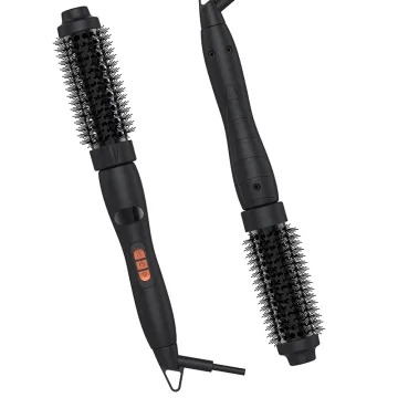 Custom 450F Electric Hot Combs Hair Curling Comb Hairstyling Round Brush