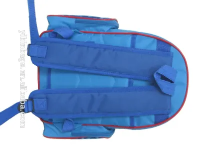 Kids' Ergonomic School Backpack, School Bag with Side Pockets, Canvas School Backpack