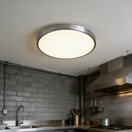 Balanced glow LED ceiling fixture