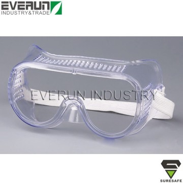 ER9513 Anti fog clear goggles promotional dustproof safety goggles