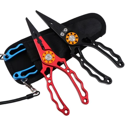 Multi-Function Fish Lip Gripper Pliers for Hook Removal