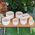 Lunar Pink Crystal Singing Bowls Set