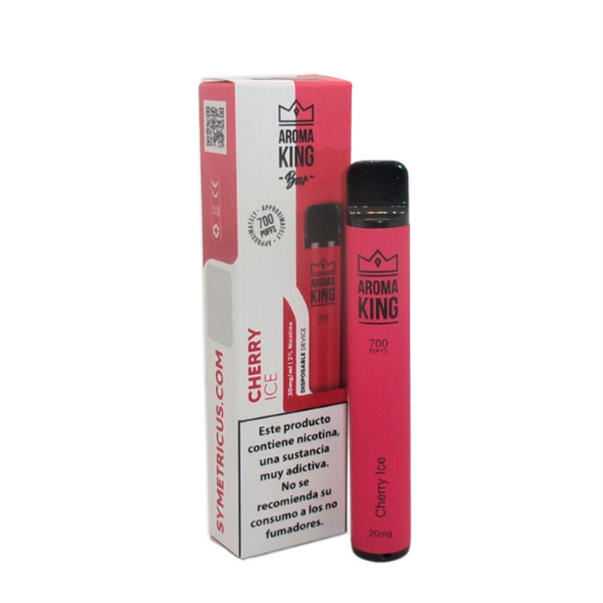 Aroma vape descartável rei 700 puffs