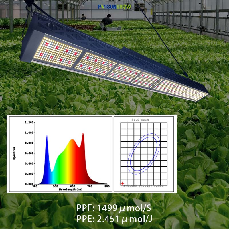 What is the difference between the effects of LED grow lights and sunlight?