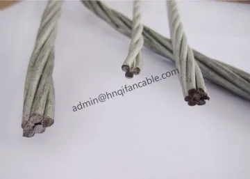 Galvanized steel wire 7/4.0