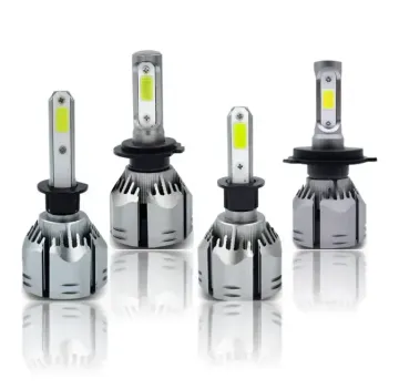 High Quality 8000lm Car LED Headlights: 72W R11 H4 LED Headlight Bulbs