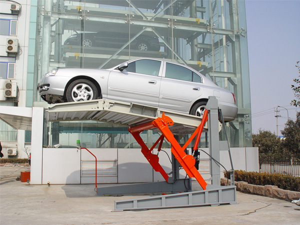 Pitch-Type Simple Lifting Car Parking System
