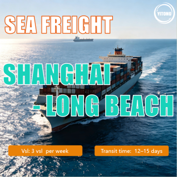 Spedizione marittima da Shanghai a Long Beach
