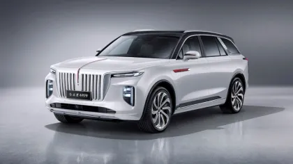 Pure electric new energy vehicle hongqi e-hs9