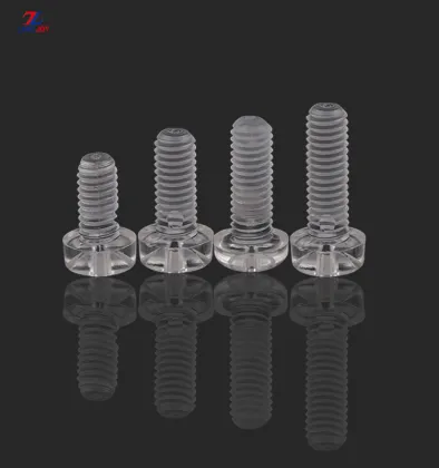Acrylic Screw transparent plastic screw