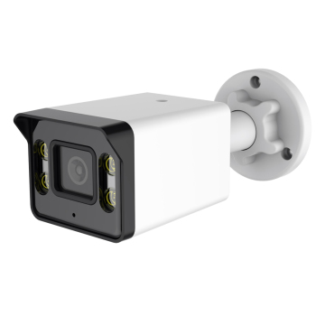 4K 8MP Color Video Night Vision PoE IP Bullet Camera with Built-in Audio