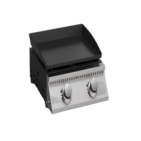 Classic Minimalism Portable Camping Griddles 1 Burners Portable Tabletop Gas Griddle Grill