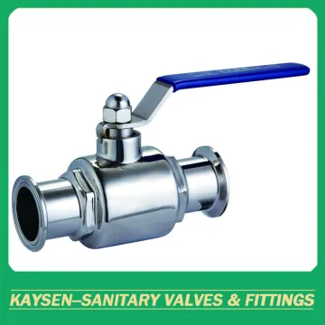 Sanitary Stainless Steel Direct Way Clamped Ball Valve