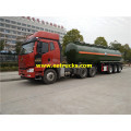 30000 Liters 35ton HCl صهريج مقطورة