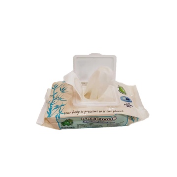 100% Bamboo Fiber Biodegradable 99% Pure Waterwipes