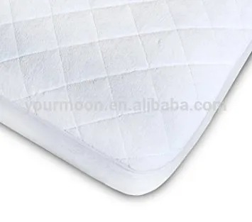 Waterproof terry cloth baby crib mattress protector/cover crib sheet