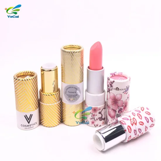 Biodegradable new design lip balm tube for lipstick box packaging