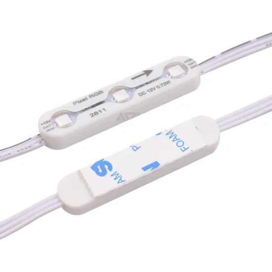 RGB LED Injection Module 0.72W 3 Leds 12V 5050 SMD Mini LED Modules for Signage