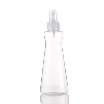 luxury cosmetic packaging empty plastic PET clear room fine mist spray bottle for body care