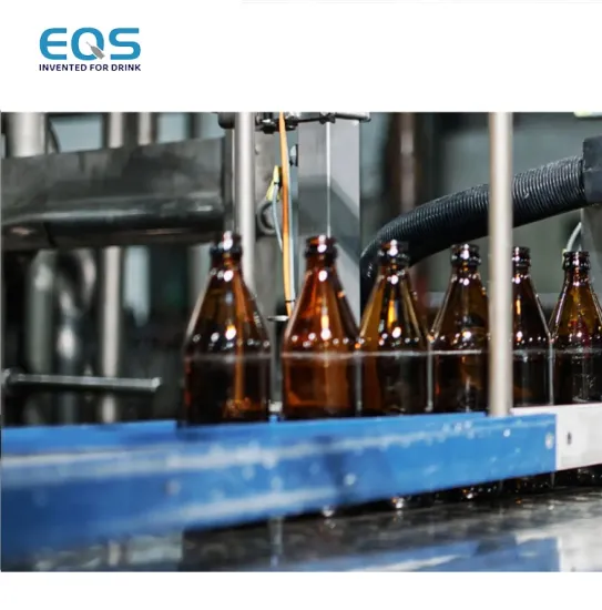 Manufacturer Wholesale 3 in 1 Monoblock 5000BPH Beer Glass Bottle Filling Machine