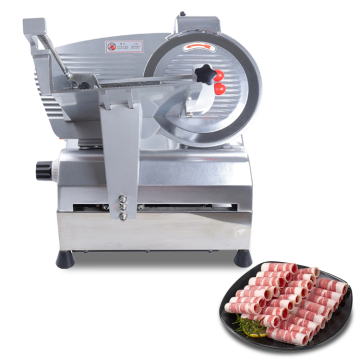 Electric Stainless Steel Automatic Commercial Meat Slicer for Lamb and Frozen Bacon