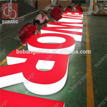 outdoor advertising signage/ advertising led lighting signage