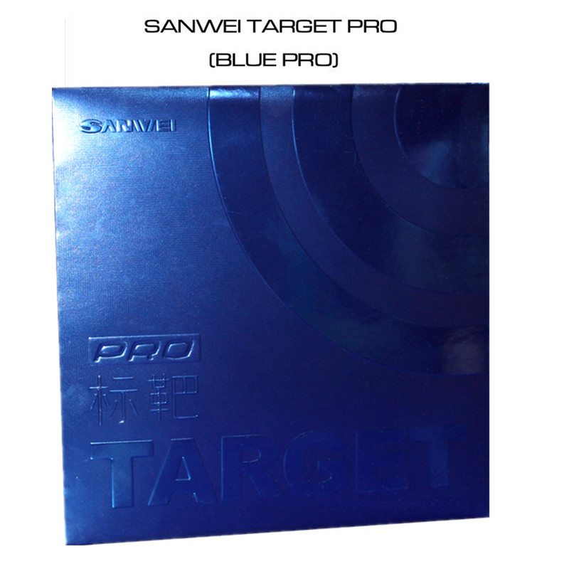 Sanwei 2019 latest TARGET Professional Blue Sponge (Target Pro Blue Version) Table Tennis Rubber with Ping Pong Sponge