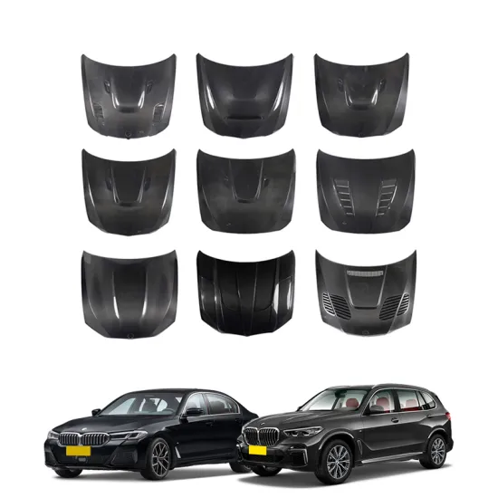Carbon Fiber Hoods for BMW 1-6 Series, X5, X6, M3, M4, M5