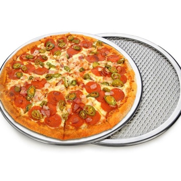 Aluminium aloi mesh pizza screen baking dulang