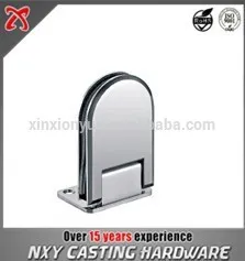 singlle side semi-circle floor hinge for shower room