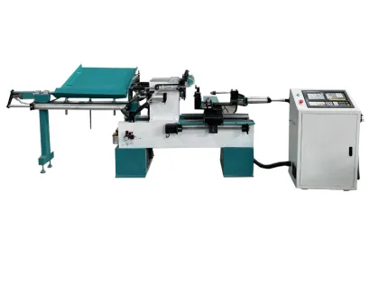 Smartech China Industrial CNC Wood Lathe: Automatic Wood Turning Machine