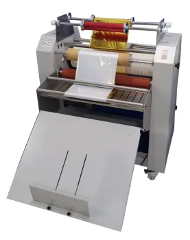 Gold Foiling, Oil Heating, and Hydraulic A3/A4 Film Lamination Machine