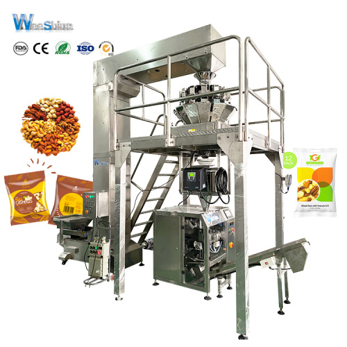 WPV160 SUS304 Automatic Nuts Filling and Packaging Machine