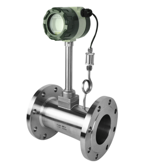 Medero de flujo de vórtice de compensación de temperatura y presión