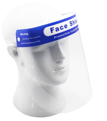 Full Cover Clear Pet Protective Visors Face Mask