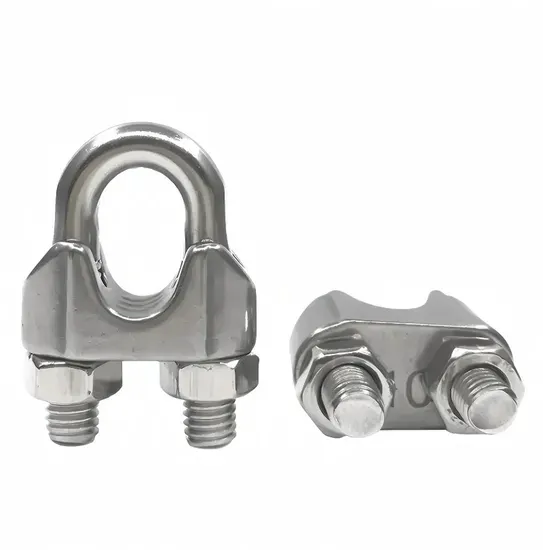 Metric Stainless Steel DIN741 Cable Clamps