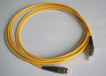 Fc-fc Om4 Optical Fiber Patch Cable 50 / 125μm Patch Cord , High Tensile Strength
