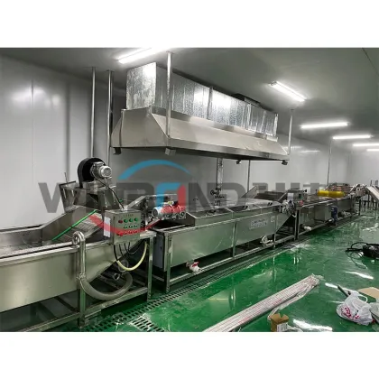 Large Capacity Long Service Life Fruit Washing Machine / Vegetable Bubble Washing Machine