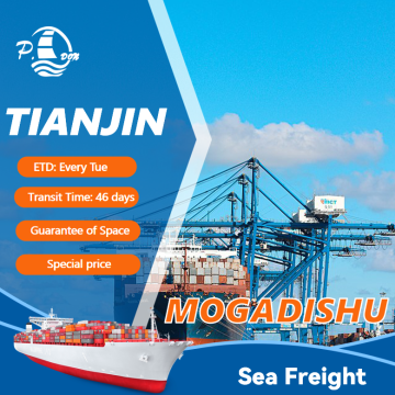 Frete marítimo de Tianjin para Mogadíscio