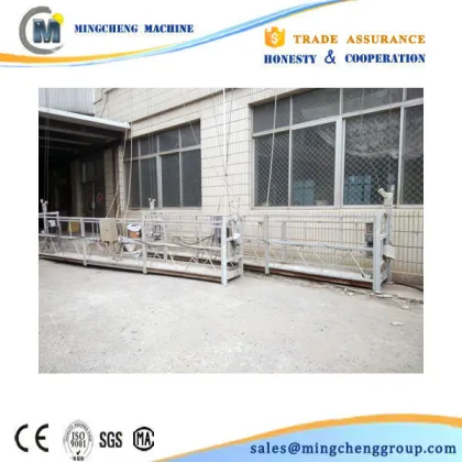 versatile safety rope steel cradle with electric box
